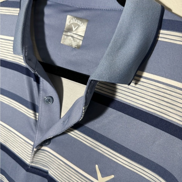 Callaway Opti Dri Polo Golf ⛳ Shirt Men's XL Blue - Picture 2 of 4